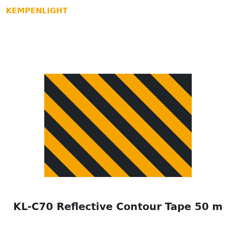 KL-C70 Reflective Contour Tape 50 m