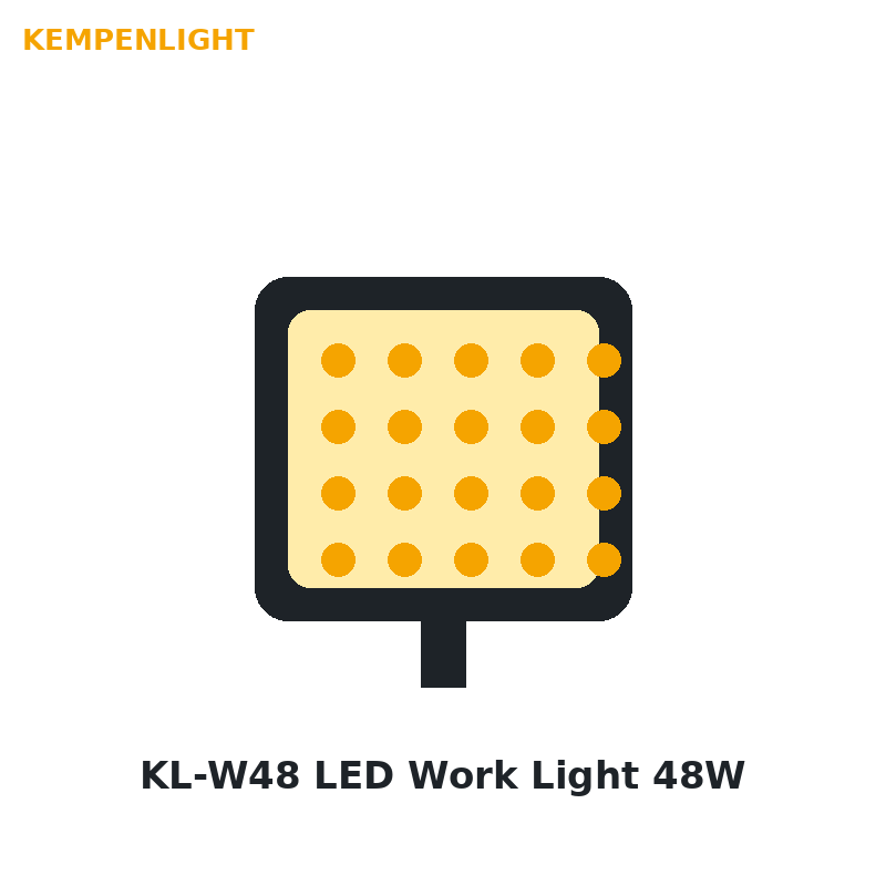 KL-W48 LED Work Light 48W