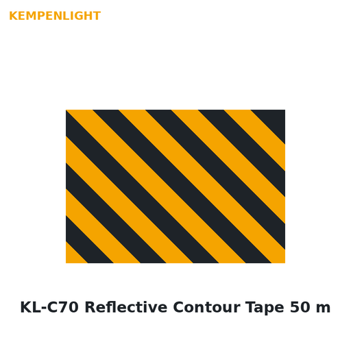 KL-C70 Reflective Contour Tape 50 m